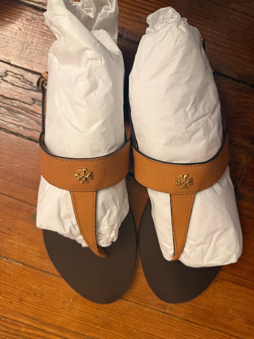 Tory Burch Capri Thong Sandal Calf Leather